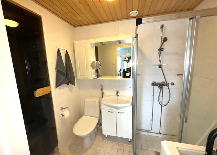 아파트 Moonlight Aparment With Sauna 레비